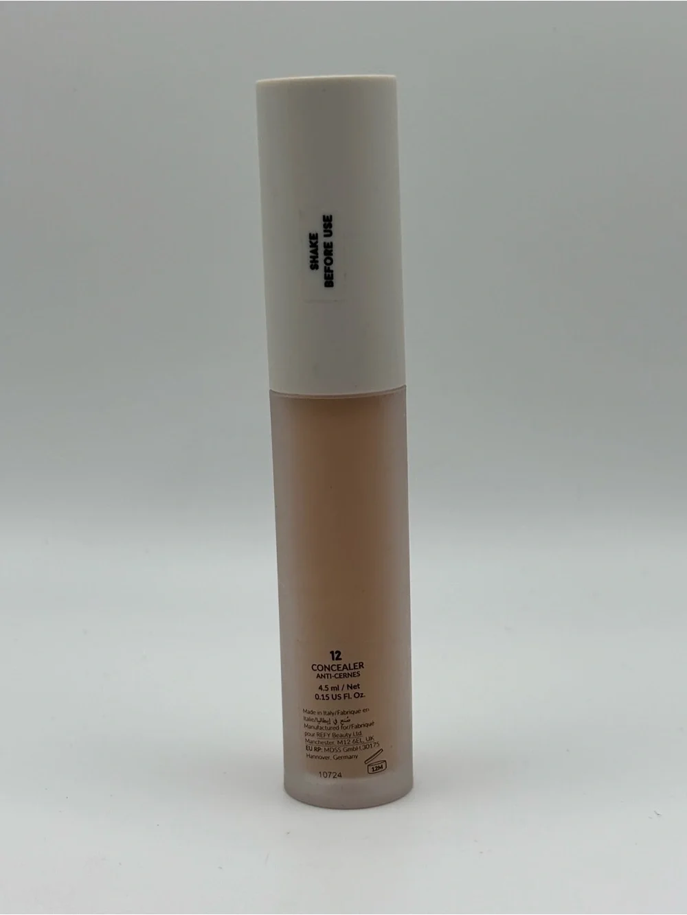 REFY Concealer Shade 12 4.5ml Full Size New No Box